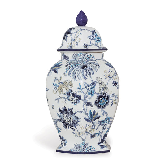 Braganza Blue Jar Medium
