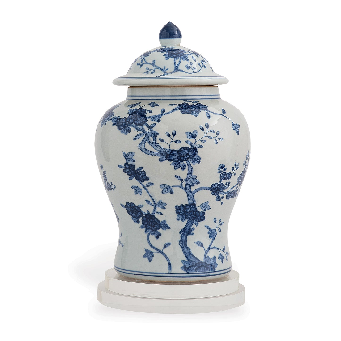 Georgia Blue Small Jar 18"H