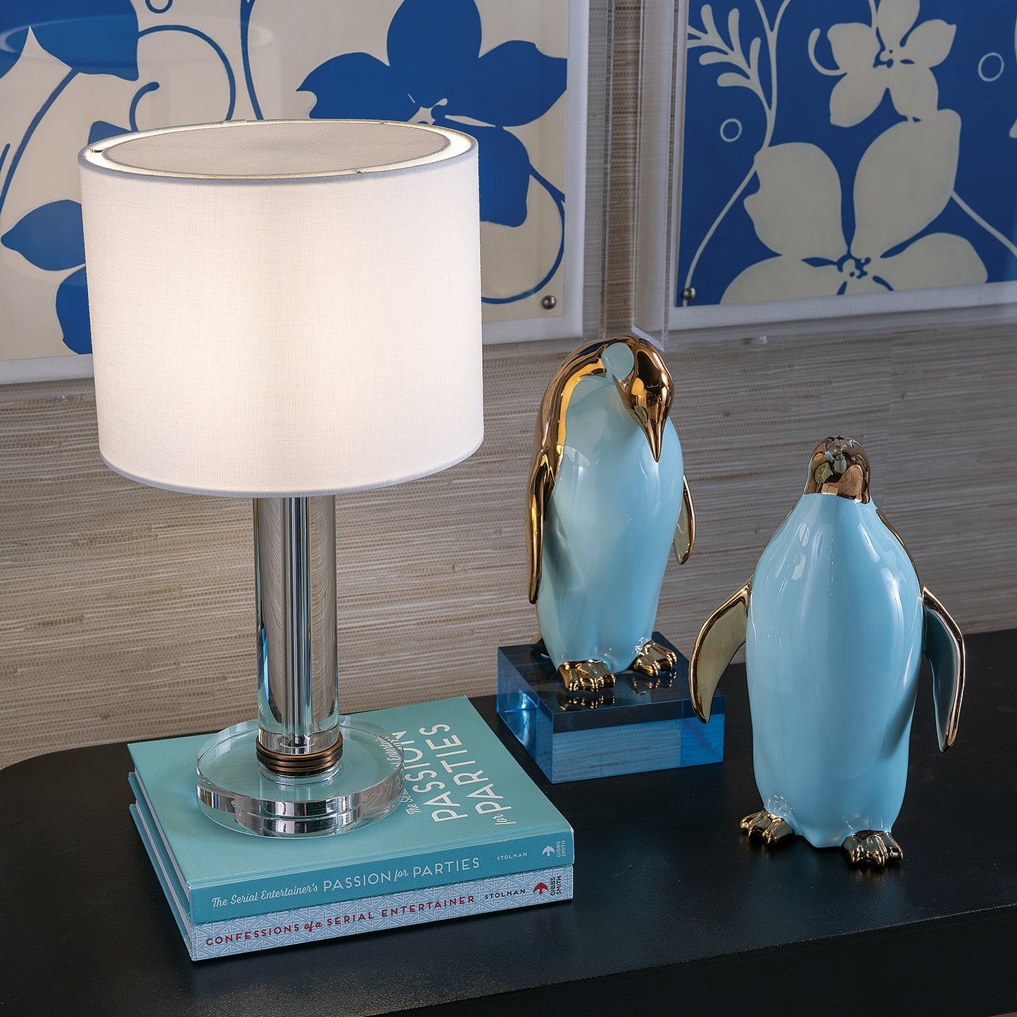 Penguin Turquoise Objects (set/2)