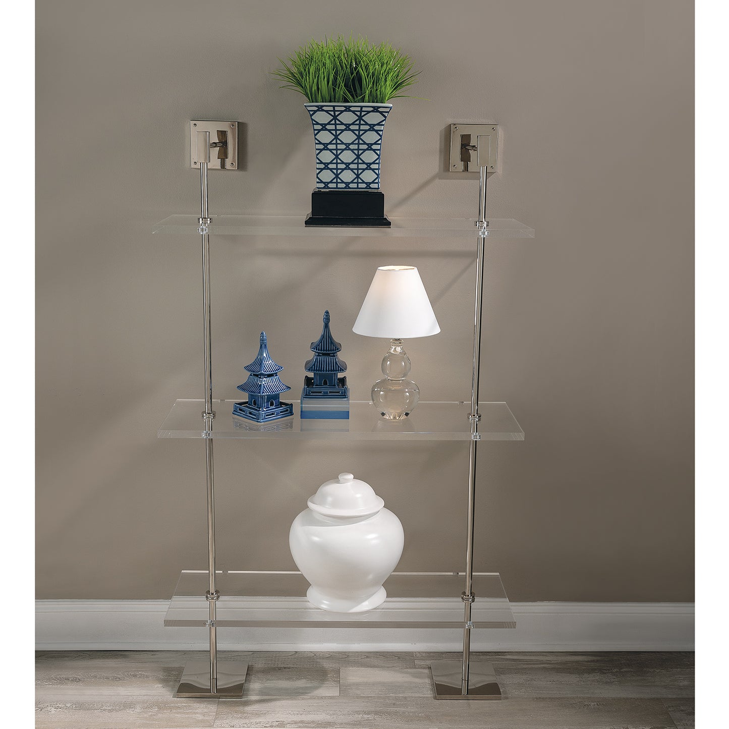 Pagoda Blue Objects Short