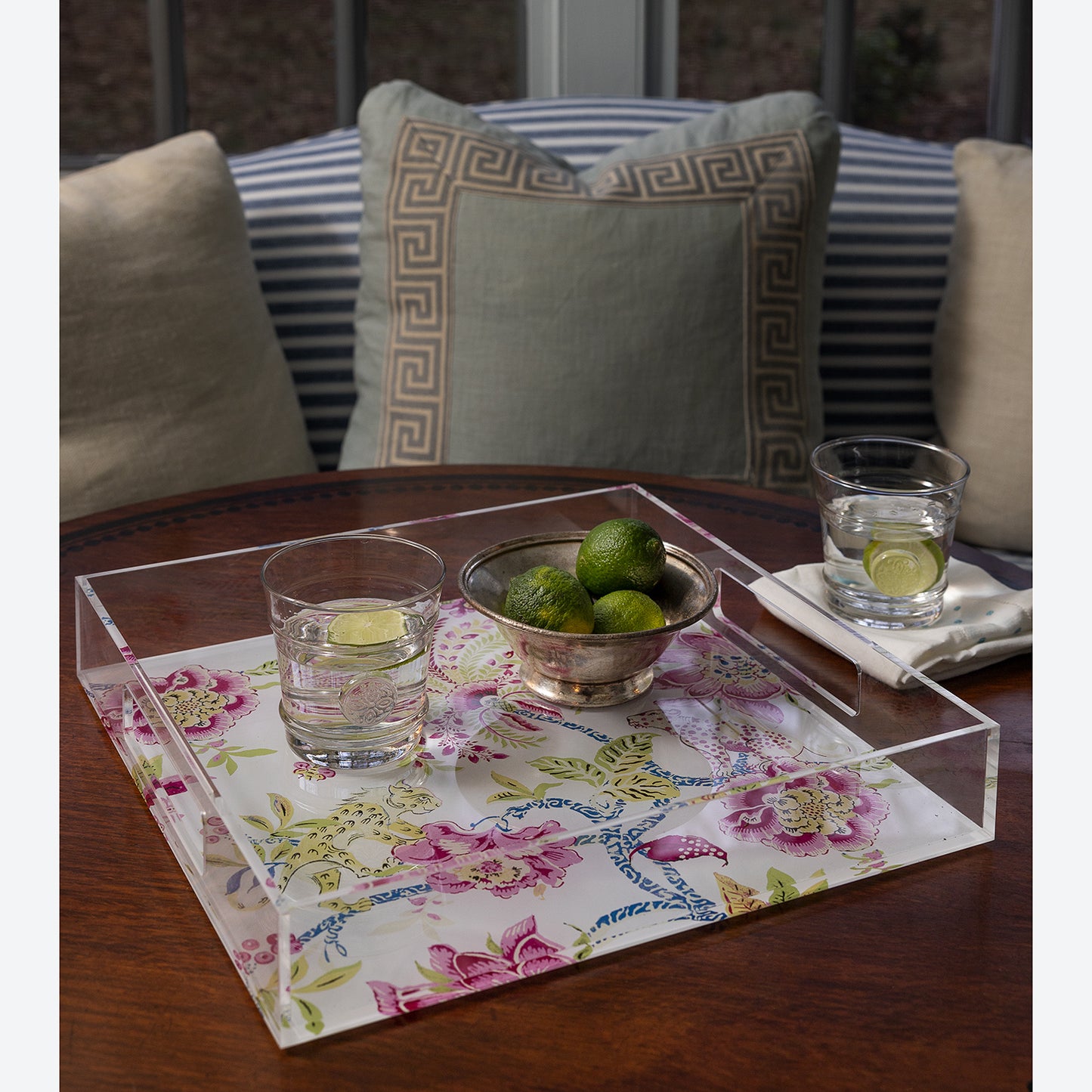 Braganza Jewel Lucite Tray