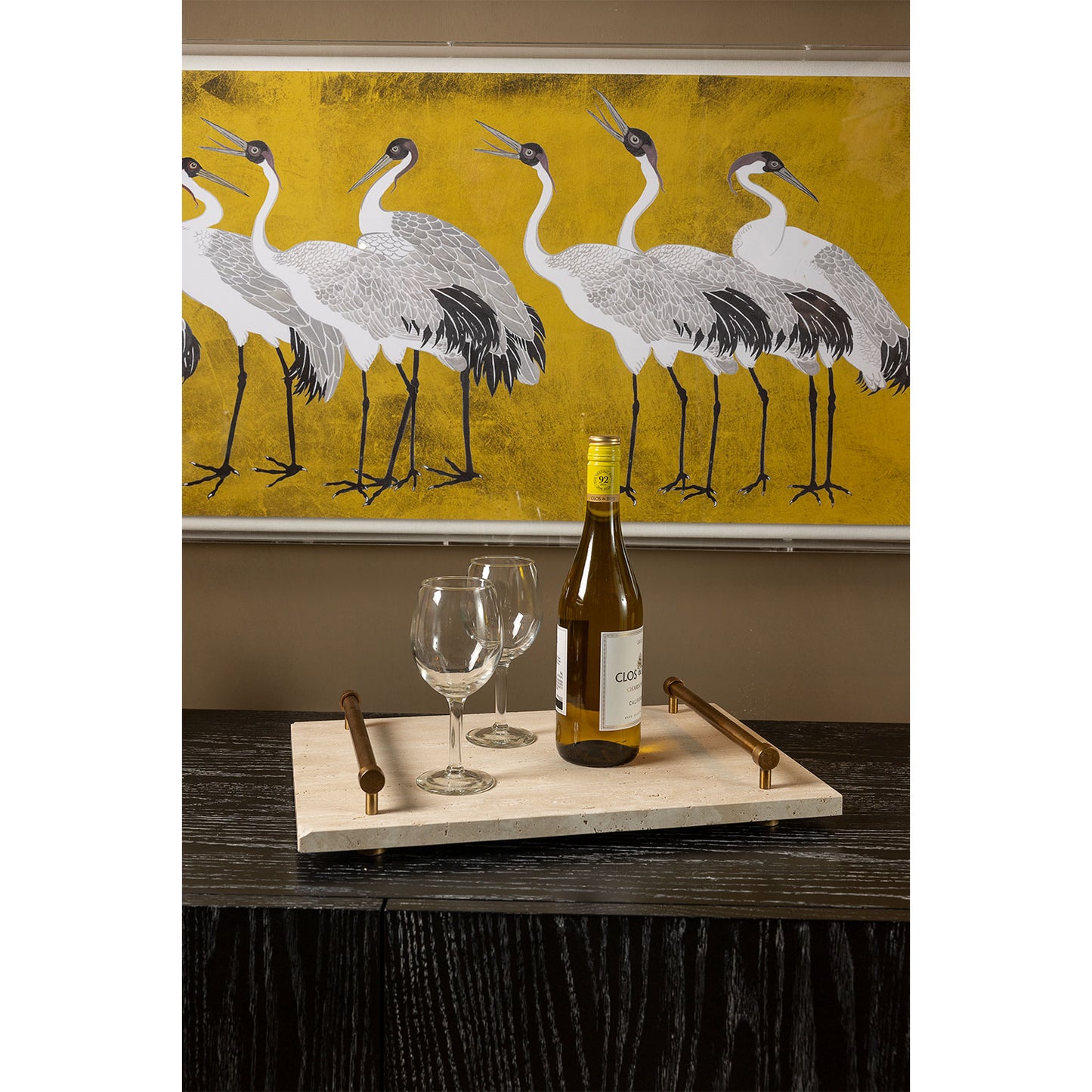 Tivoli Brass / Natural Tray