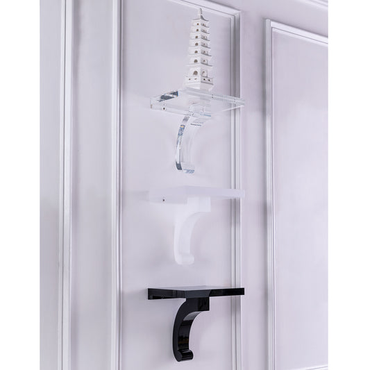 Glencoe Clear Lucite Shelf