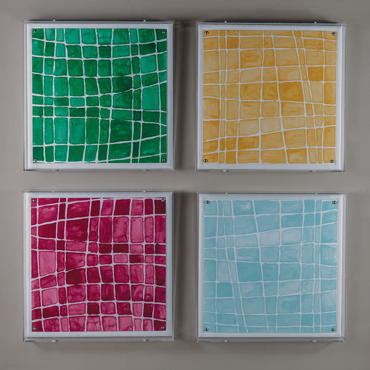 Squares Aquamarine