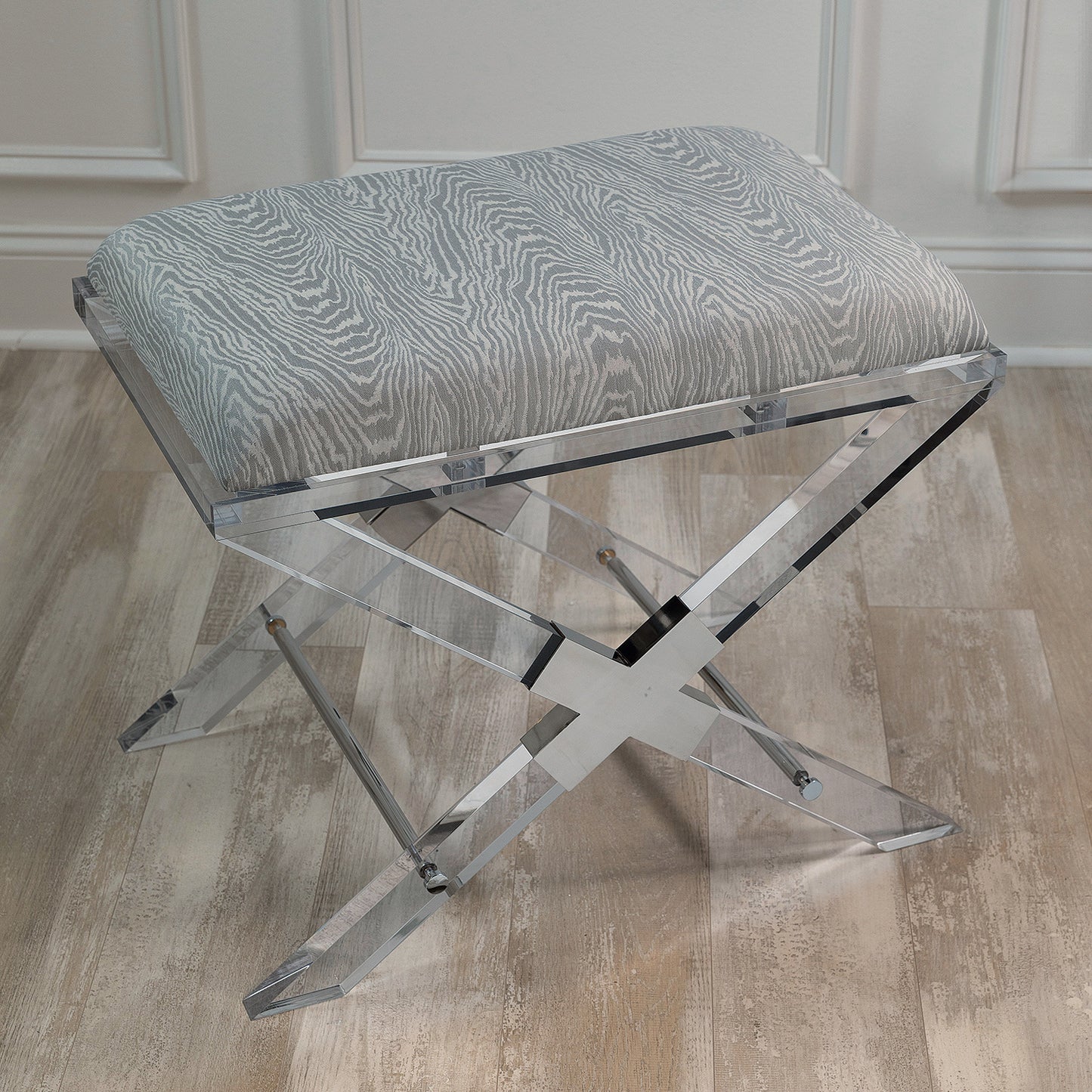 Crossing Lucite Bench - Faux Bois Kit