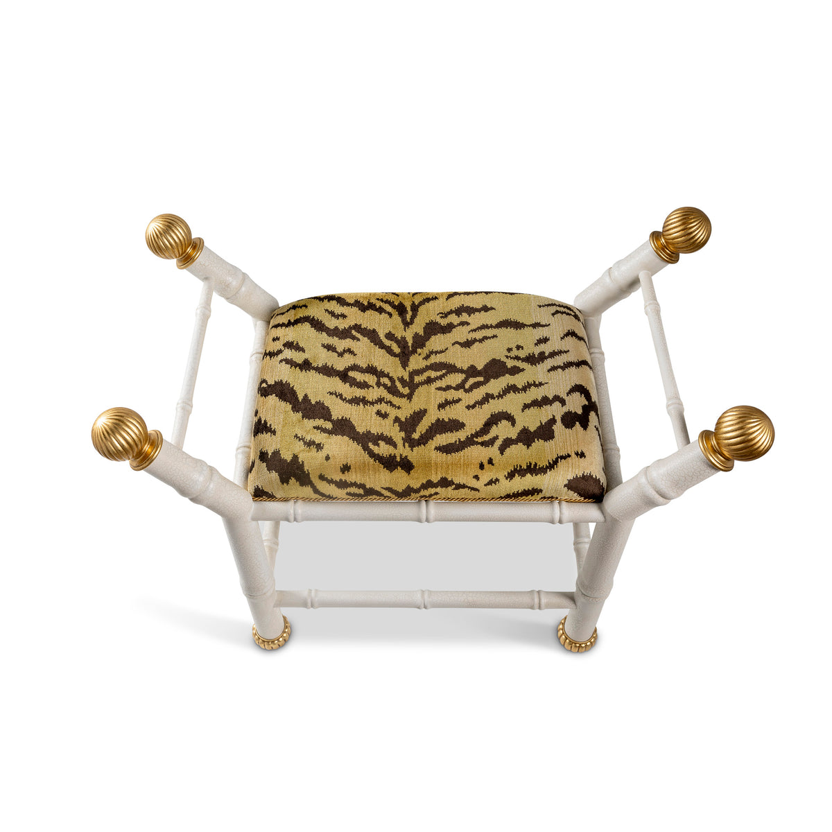 Boca White Tigre Natural Bench