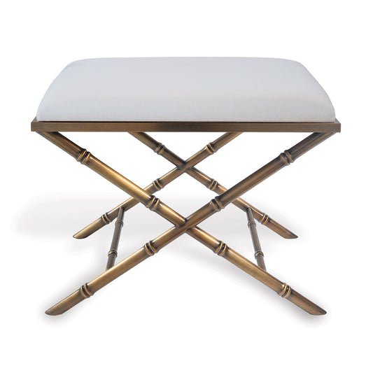 Lauderdale Brass Bench COM