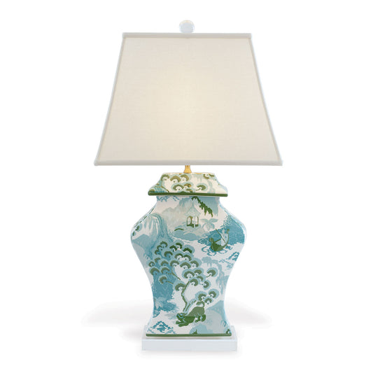 Canton Celadon Lamp