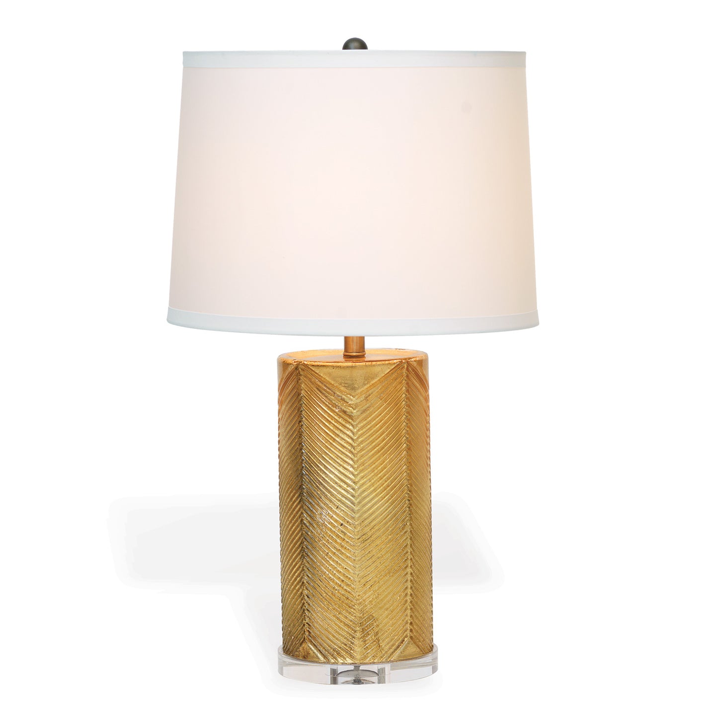 Westwood Gold Lamp w/Cream Shade