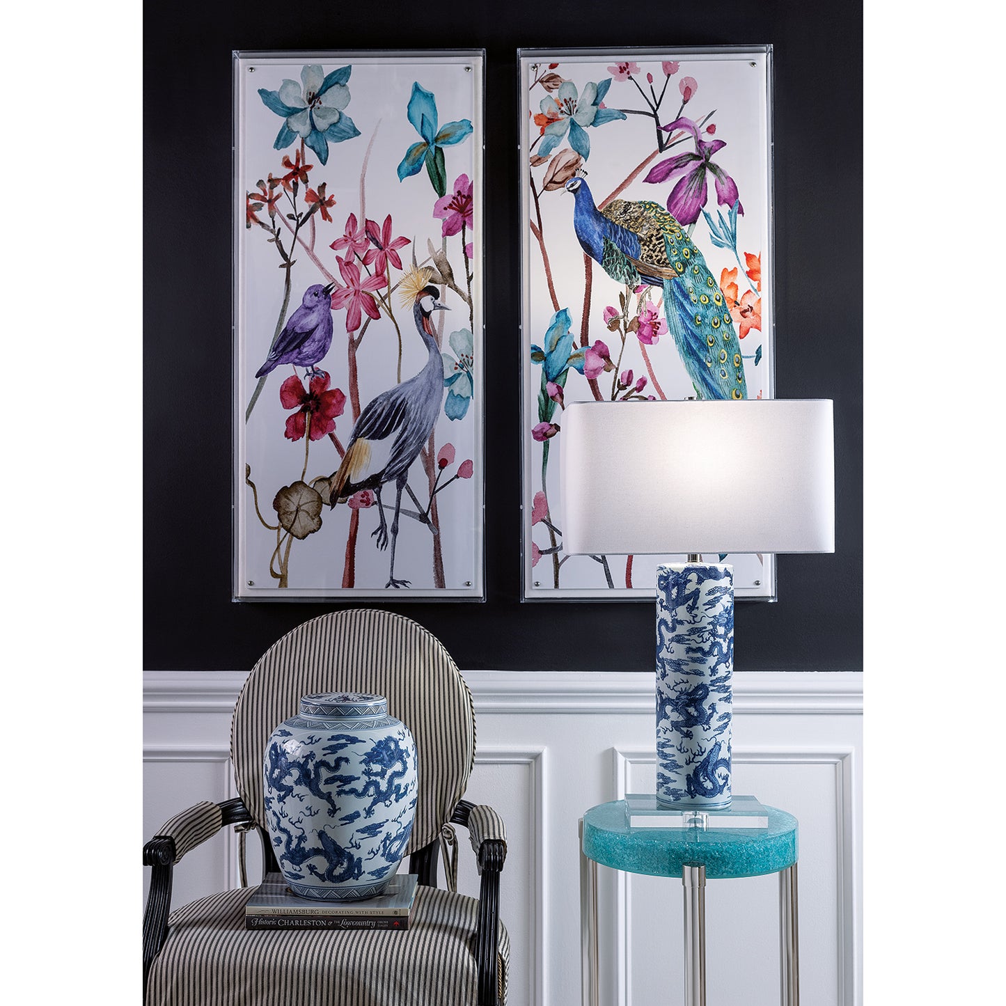 Dragon Cylinder Lamp