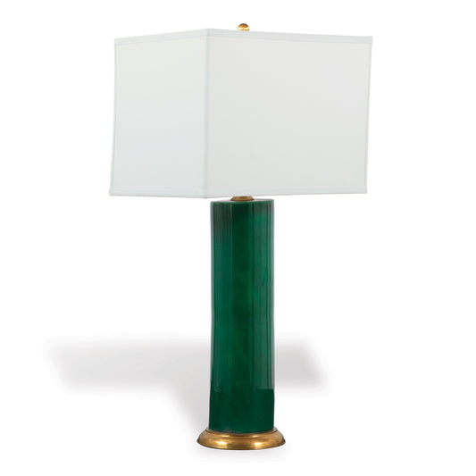 Melrose Emerald Lamp 32"H