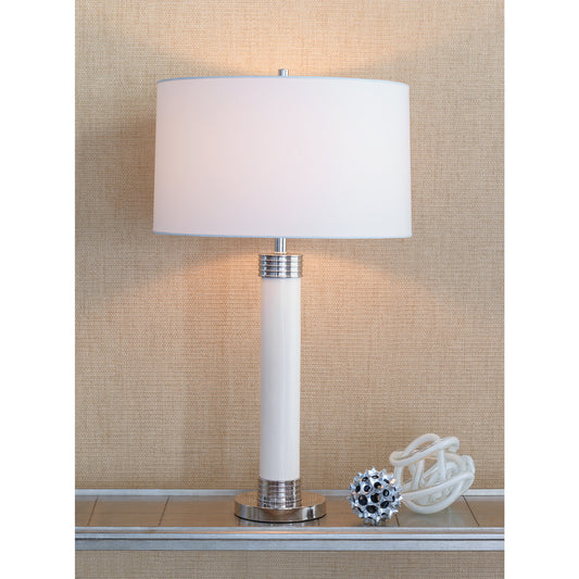 Dearborn Cream Lamp 31"H