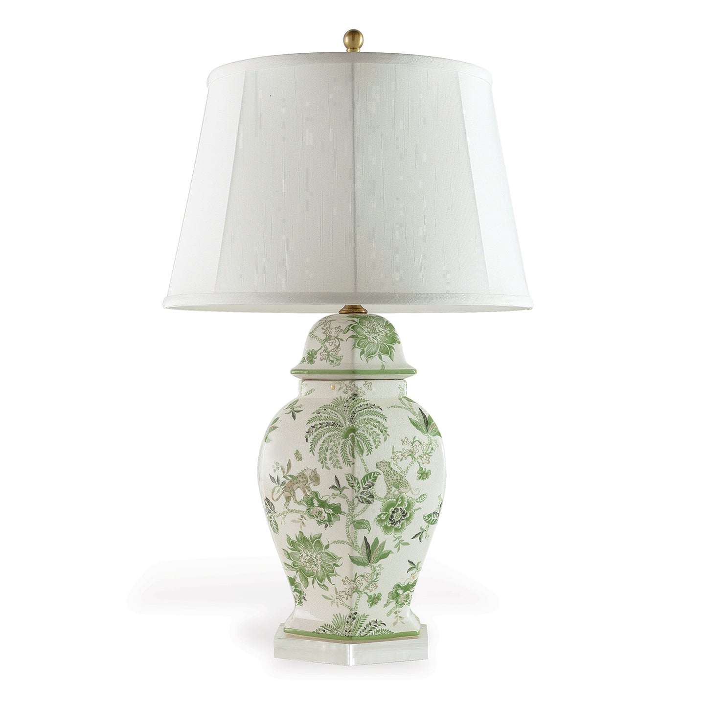 Braganza Green Hex Lamp