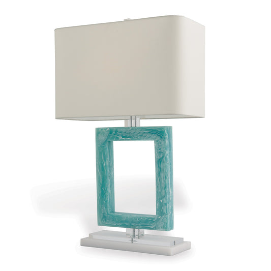 Prescott Turquoise Lamp 31"H