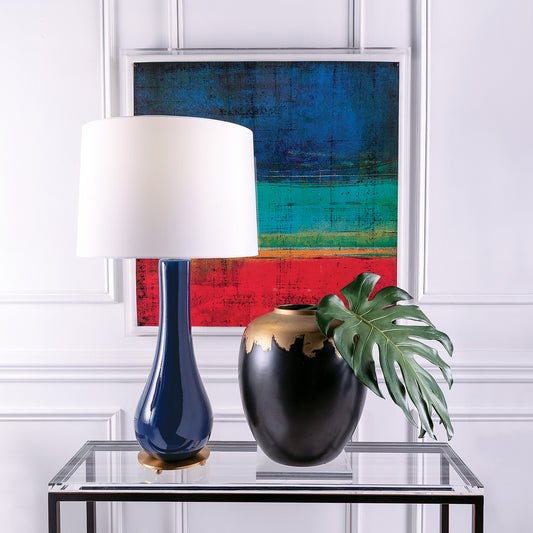 Florence Navy Lamp