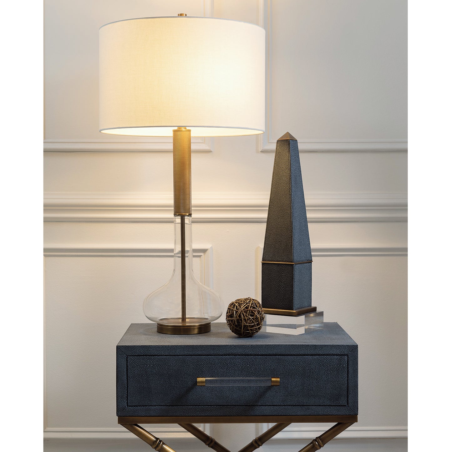 Charlie Brass Lamp