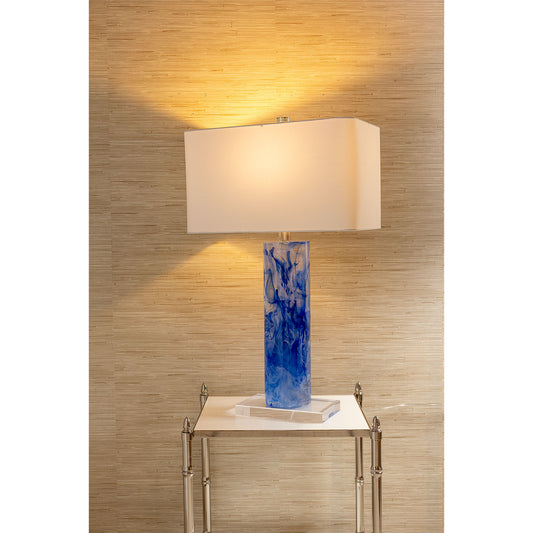 Oceanic Blue Lamp