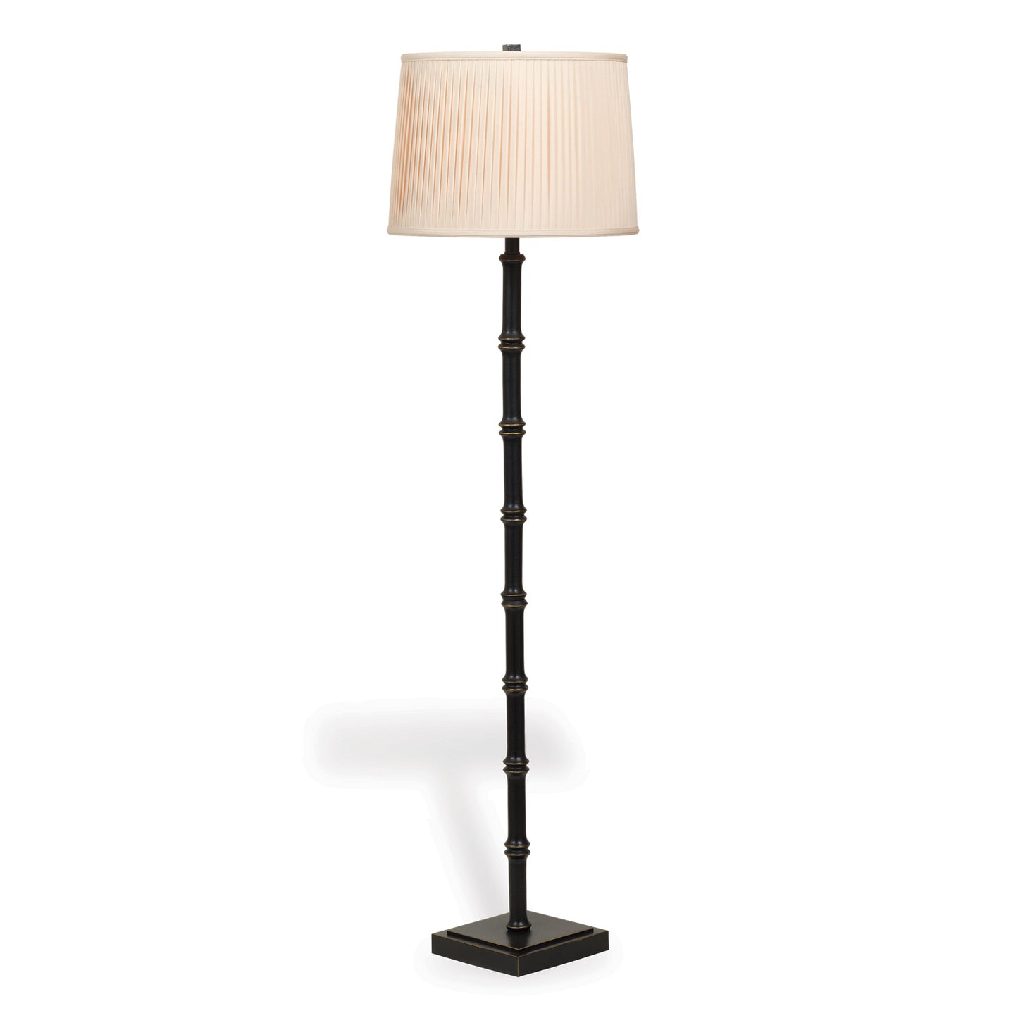 Lauderdale Black Floor Lamp 63"H