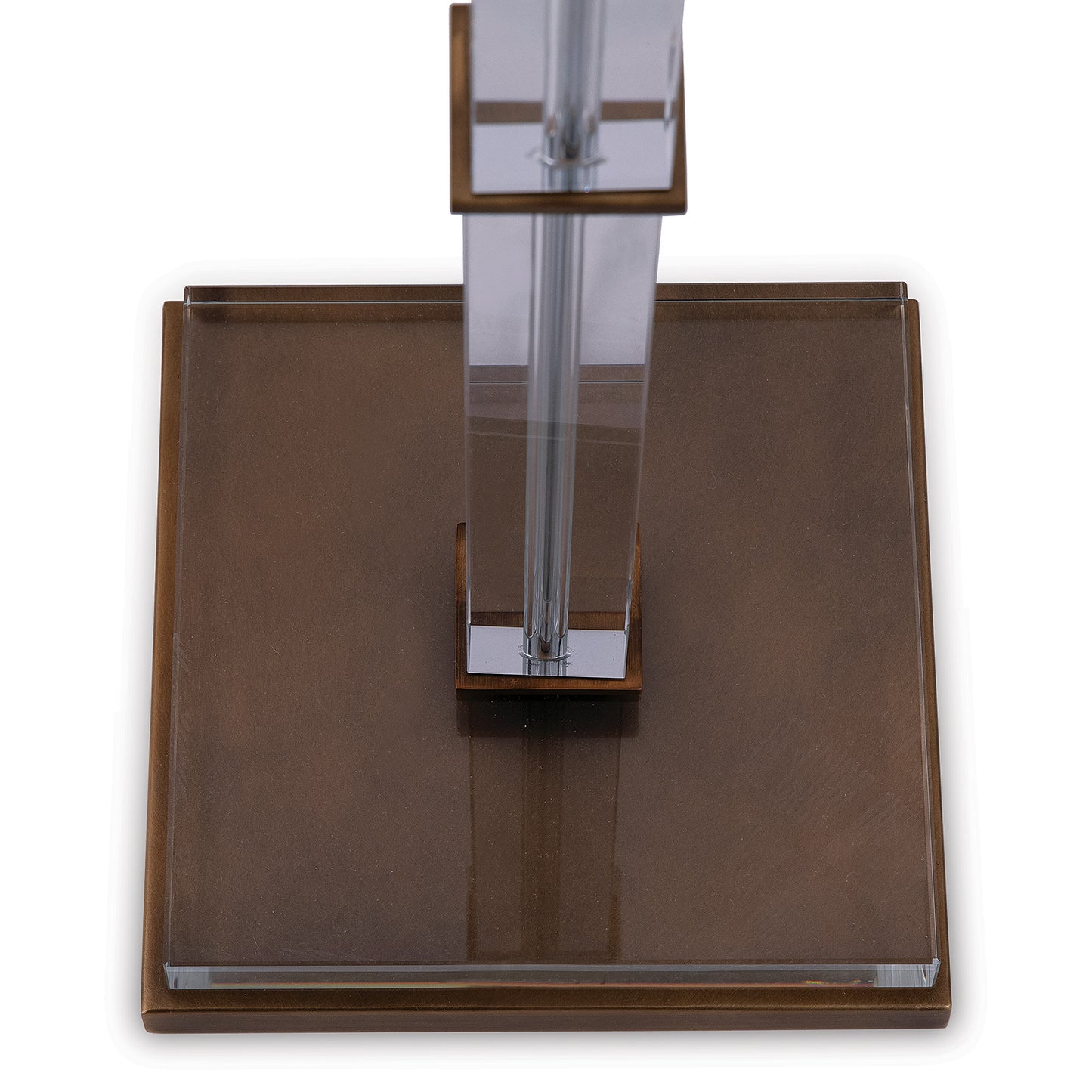 Blake Brass/crystal Floor Lamp