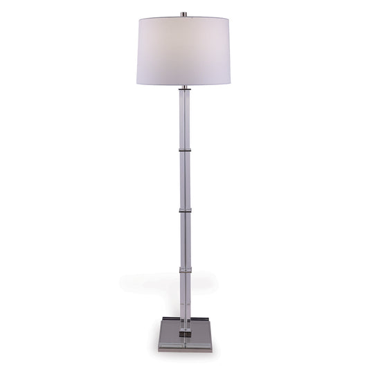 Blake Nickel/crystal Floor Lamp