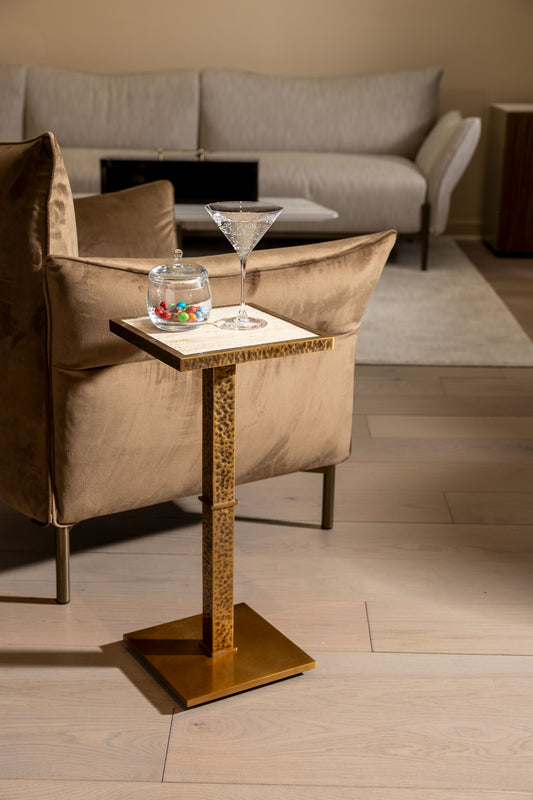 Artemis Travertine Table