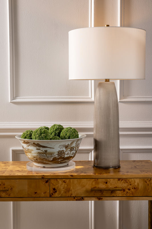 Cannon Brown Lamp