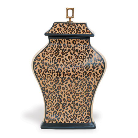 Leopard Jar