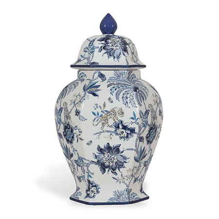 Braganza Blue Jar Medium