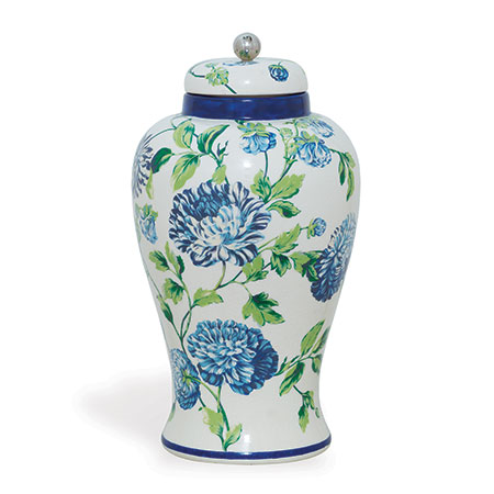 Charlotte Blue Jar