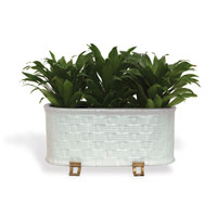 Sanibel Cream Oval Planter