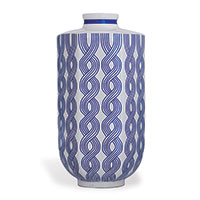 Evelyn Blue Large Vase