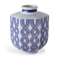 Evelyn Blue Small Vase