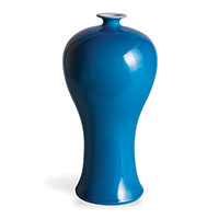 Turquoise Plum Vase