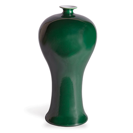 Emerald Plum Vase