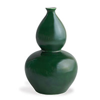 Emerald Double Gourd Vase