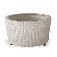 Bamboo Garden Cream Center Basin