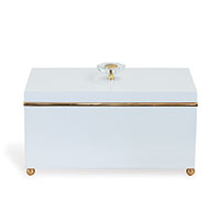 Naples White/brass Box