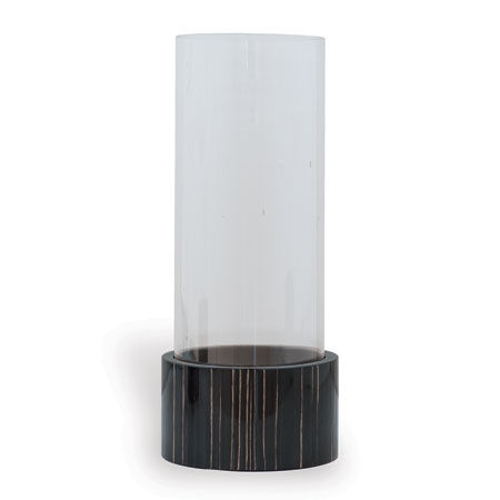 Dylan Black Vase/candleholder