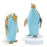 Penguin Turquoise Objects (set/2)