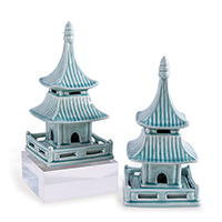 Pagoda Celadon Objects Short