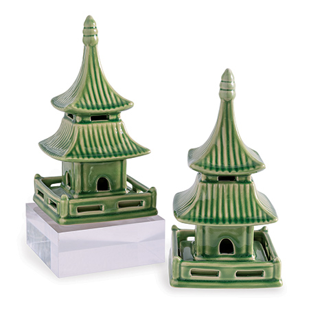 Pagoda Apple Green Objects Short