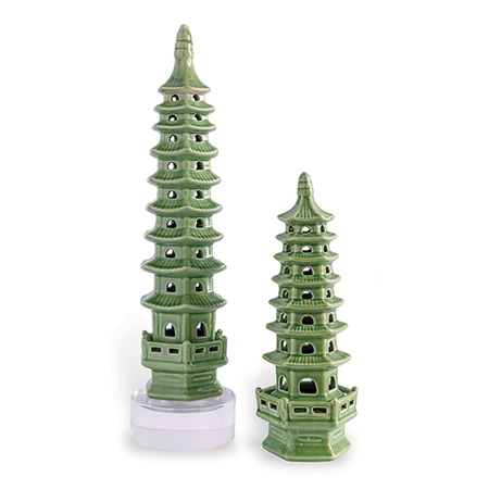 Pagoda Apple Green Objects Tall