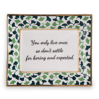 Don’t Settle Plate (set Of 2)