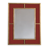 Bedford Gold Crimson Weave Mirror
