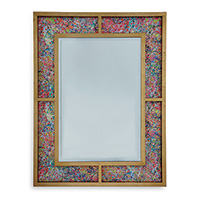 Bedford Gold Mirror / Soiree Multi Fabric