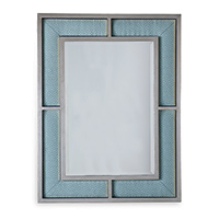 Bedford Silver Mirror / Nigel Celadon Fabric