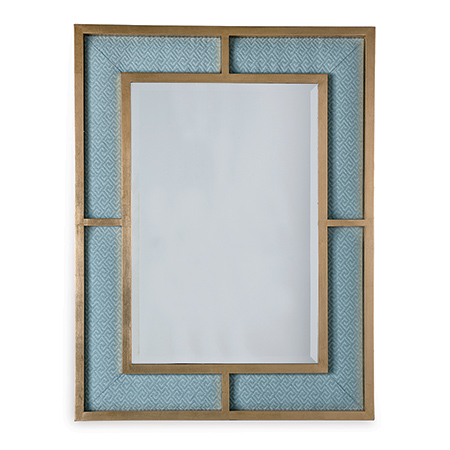 Bedford Gold Mirror / Nigel Celadon Fabric