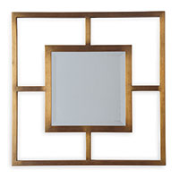 Cairo Brass Open Mirror