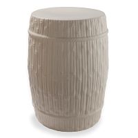 Bamboo Garden Stool Cream