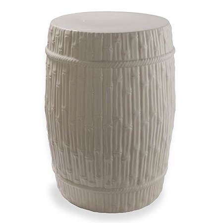 Bamboo Garden Stool Cream